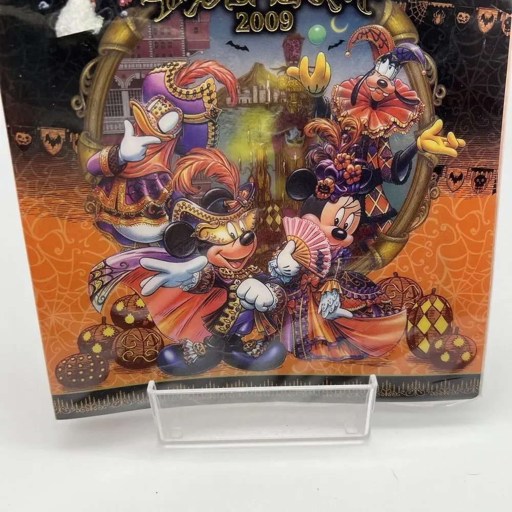Tokyo Disney Sea Clear Holder Disney's HALLOWEEN Mysterious Masquerade 2009